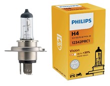 Лампа  PHILIPS  H4-12-60/55  +30% Vision (Premium)